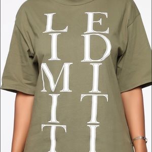 BNWT Olive Color, Tunic/Shirt dress 1x